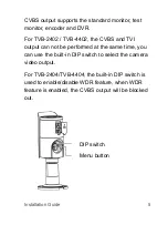 Preview for 7 page of United Technologies interlogix TruVision TVB-2402 Installation Manual