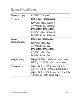 Preview for 17 page of United Technologies interlogix TruVision TVB-2402 Installation Manual