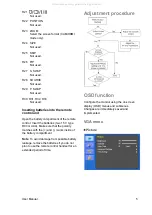 Preview for 7 page of United Technologies interlogix TVM-2700 User Manual