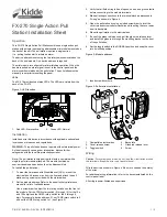 United Technologies Kidde FX-270 Installation Sheet preview