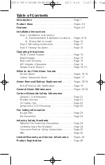 Preview for 2 page of United Technologies Kidde KN-COSM-BA User Manual