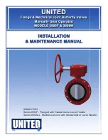 Preview for 1 page of UNITED 3900F Series Installation & Maintenance Manual