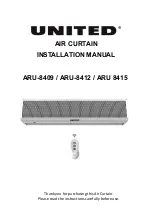 UNITED ARU-8409 Installation Manual preview