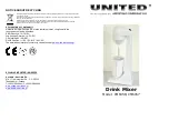 Предварительный просмотр 3 страницы UNITED CM6056 Instruction Manual