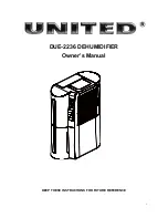 UNITED DUE-2236 Owner'S Manual preview