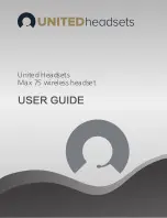 Preview for 1 page of UNITED Max 75 User Manual