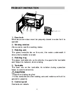 Preview for 9 page of UNITED MWO-9104 Instruction Manual