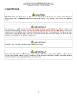 Preview for 73 page of UNITED Nitrogen Pac SC-W Installation, Commissioning Maintenance