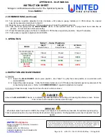 Preview for 89 page of UNITED Nitrogen Pac SC-W Installation, Commissioning Maintenance