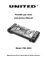 Preview for 1 page of UNITED PGC-2324 Instruction Manual