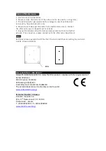 Preview for 4 page of UNITED SFH-1185 Instruction Manual