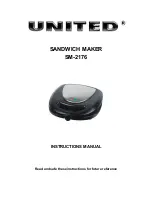 UNITED SM-2176 Instruction Manual предпросмотр