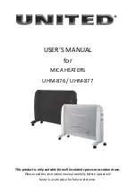 UNITED UHM-876 User Manual предпросмотр