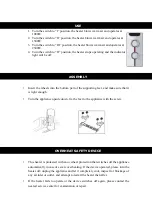 Предварительный просмотр 5 страницы UNITED UHM-889 Instruction Manual