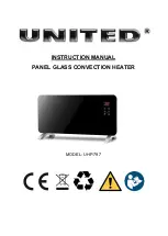 Предварительный просмотр 1 страницы UNITED UHP-797 Instruction Manual