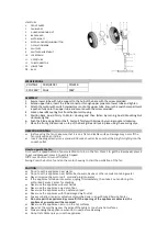 Предварительный просмотр 2 страницы UNITED USF-634 Instruction Manual