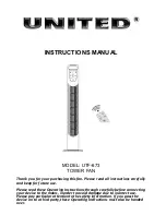 Preview for 1 page of UNITED UTF-673 Instruction Manual