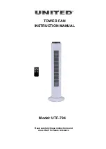 Предварительный просмотр 1 страницы UNITED UTF-794 Instruction Manual