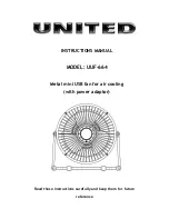 UNITED UUF-664 Instruction Manual preview