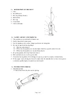 Preview for 3 page of UNITED VC1153 Instruction Manual