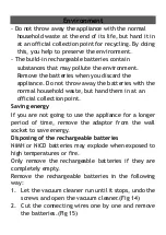 Preview for 11 page of UNITED VC8129 User Manual