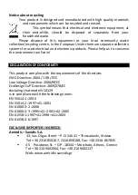 Preview for 16 page of UNITED VC8129 User Manual