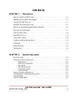 Preview for 6 page of Unitek Miyachi LW250 Operation, Maintenance And Service Manual