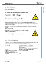 Preview for 3 page of Unitek Classic Q1 230/180 Series Manual