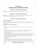 Предварительный просмотр 25 страницы Unitek UB2 Operation, Maintenance And Service Manual