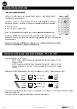 Предварительный просмотр 24 страницы Unitek Unisun M 10.12M Manual