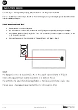 Предварительный просмотр 32 страницы Unitek Unisun M 10.12M Manual