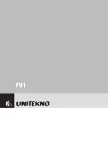 Предварительный просмотр 1 страницы Unitekno F91 Manual