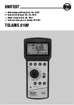 Unitest Telaris 0100 Instruction Manual preview