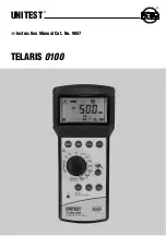 Preview for 28 page of Unitest Telaris 0100 Instruction Manual