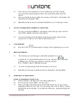 Preview for 4 page of Unitone 2000F User Manual