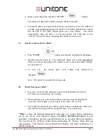 Preview for 6 page of Unitone 3000F User Manual