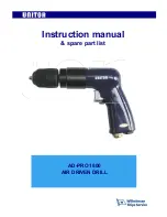 Unitor AD-PRO 1800 Instruction Manual preview