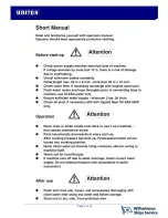 Preview for 2 page of Unitor HPC Extreme 330 User Manual