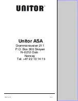 Предварительный просмотр 44 страницы Unitor UWI 202 Owner'S Manual