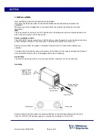 Preview for 6 page of Unitor UWI 320 TP Instruction Manual