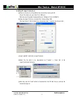 Preview for 15 page of UniTraQ International Corp. MT-900C User Manual