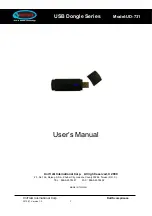 UniTraQ UD-731 User Manual preview