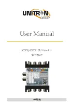 Предварительный просмотр 1 страницы Unitron 9732MC User Manual