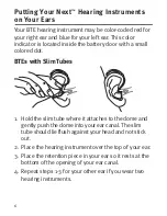 Preview for 10 page of Unitron BTE Next User Manual