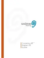 Unitron Conversa.NT Digital ITE User Manual preview