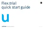 Unitron Flex:trial Quick Start Manual preview