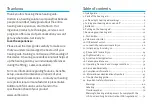 Preview for 3 page of Unitron Insera B-10 NW O User Manual