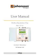 Preview for 1 page of Unitron Johansson 6711 User Manual