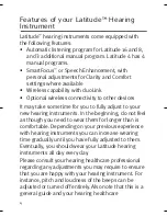 Preview for 8 page of Unitron Latitude Moda 13 Manual