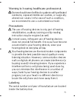 Preview for 29 page of Unitron Latitude Moda 13 Manual